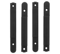 Zerodeko 4 Pièces Boucle de Sangle Rétractable pour Barrière de Sécurité Compatible avec Accessoires de File Attente et Clips de Contrôle de Foule