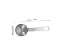 Zerodeko 4 Pièces Cuillères à Mesurer Inox Tsp pour Cuisson Précision Assaisonnement Ustensiles Cuisine Maison et Professionnel Compact