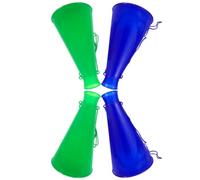 Zerodeko 4 Pièces de Mégaphones Légers en Plastique pour Fêtes et Spectacles, Accessoires de Jeu Faciles à Nettoyer pour Encourager Fans