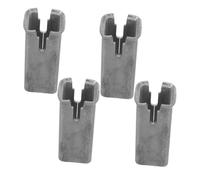 Zerodeko 4 Pièces Metal Headrest Guide Sleeves Replacement for Vehicle Seats Shock Absorbing Durable Auto Seat Headrest Parts for Trucks Suvs