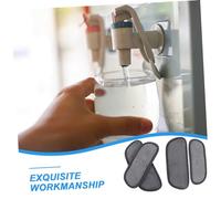 Zerodeko 4 pièces Tapis Absorbant pour Distributeur Eau Réfrigérateur Lot de Antidébordement Lavable et Réutilisable Protège Plan de Travail Éclaboussures et Rayures Compatible Majorité