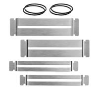 Zerodeko 4 protections pour de touche : tampons de polissage métalliques de précision pour guitare et basse - Kit de polissage de touche - Accessoires de lutherie pour la réparation