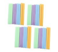 Zerodeko 48 pièces Lot de Éponges Compressées Visage Colorées Réutilisables et Lavables Nettoyantes et Exfoliantes pour Démaquillage et Soin Quotidien