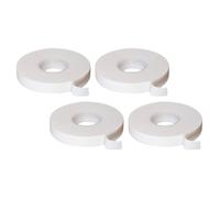 Zerodeko 4pcs Bandes Adhésives Blanches pour Doigts en Tissu Élastique Respirant et Découpable, pour Apprendre le Guzheng Pipa
