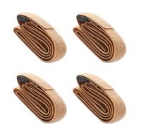Zerodeko 4pcs Sangles D'arrimage Robustes pour Bagages en Polyester, Ceintures de Reliure Kaki, Sécurisent Vos Affaires pour Pique-niques et Maison, Faciles à Transporter Couleur Aléatoire