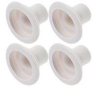 Zerodeko 4pièces Lot de Joints Étanches Silicone pour Brosse à Dents Électrique Compatibles avec Séries Hx6/hx9 Anneaux de Protection Anti-fuite et Remplacement Facile