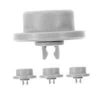 Zerodeko 4pièces Lot De Roulettes Panier Inférieur Lave-vaisselle Compatibles Marques Renommées Durables Faciles à Installer Et Résistantes à Usure