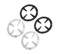 Zerodeko 4pièces Support De Cuisinière à Gaz Avec Réducteur De Flamme Antidérapant Socle Pour Petites Casseroles Et Woks Adaptés à Gaz Naturel