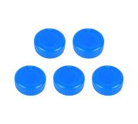 Zerodeko 5 Pièces Couvercle de Seau en PC Bleu pour Pichet D'eau, Bouchon Étanche et Portable Surface Lisse, Protection les Éclaboussures pour Réservoir D'eau