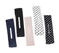 Zerodeko 5 pièces Hair Bun Maker Set Lazy Twisted Curler Accessories For Women Comfortable Hair Styling Tool For Yoga Running Party And Daily Use