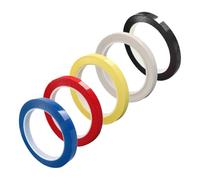 Zerodeko 5 pièces Ruban Adhésif pour Violon Autocollants Colorés pour Position des Notes Compatible avec Violons et Violoncelles Installation Facile sans Résidu