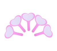 Zerodeko 5 pièces Tableau Blanc Portable Forme de Cœur Planche à Score Effaçable à Sec Simple Face Panneaux de Vote Pratiques pour Compétitions et Écoles Dimensions