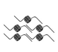 Zerodeko 5 Ressorts de Charnière à Ressort de Torsion 1,3-10-40 en Métal, Accessoires Universels pour Porte de Réfrigérateur, Réparation Charnière D’appareils Électroménagers, Fermeture