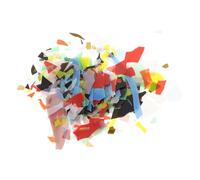 Zerodeko 5 sachets de frittes de verre pour four à micro-ondes - Paillettes de verre fusibles pour la création de bijoux et d'objets artisanaux, couleurs assorties, 28 g/sachet