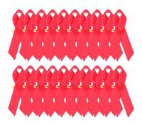 Zerodeko 50 pièces Lot de Épingles Portable pour Sensibilisation Au Sida Accessoires Décoratifs pour Collecte de Fonds et Soutien Public