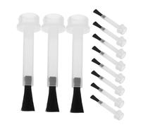 Zerodeko 50 pièces Lot de Pinceaux de Rechange pour Vernis à Ongles Poils Souples pour Gel et Liquide Applicateur Précis et Pratique pour Manucure et Nail Art Usage Salon et Domestique