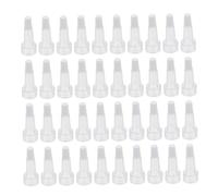 Zerodeko 50pièces Bouchon De Bouteille De Bouchon De Flacon De Corne De Bouteille De Flacon De De Liquide De Dents De De Sérum De Échantillon