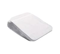 Zerodeko 50pièces Sachets à Fermeture Éclair Forme de Cœur Transparent pour Bonbons Bijoux Cartes Petits Échantillons Sachets Cadeaux pour Saint-Valentin Anniversaire