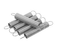 Zerodeko 5pcs Ressorts de Tension à Double Crochet en Acier Inoxydable 0,8mm de Diamètre, 6x1cm, Ressorts de Compression Fiables pour Bricolage