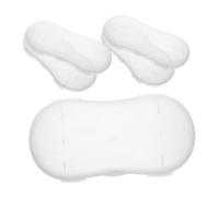 Zerodeko 5pièces Lot de Boîtes de Rangement Transparentes pour Tétines Étuis à Souvenirs Dentaires Accessoires pour Parents Adaptés aux Voyages