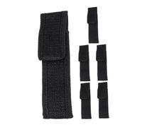 Zerodeko 6 pièces Étui Lampe Torche Résistant à Usure Housse de Rangement Portable pour Lampe Poche Lot de Protection la Poussière Saleté et Pratique pour Randonnée et Camping