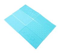 Zerodeko 6 pièces Lot de Tapis Embossage pour Argile Moules Plastique pour Poterie Outils de Texture pour Pâte à Modeler Mats Pratiques pour Sculpture Céramique DIY