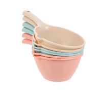 Zerodeko 6 Pièces Louche à Eau en Pp Épais, Cuillère à Eau Pratique Cuisine et Bain, Design Unique et Artisanat, pour Économiser Temps et Verser L'eau Facilement