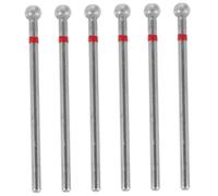 Zerodeko 6 pièces Set de Forets à Ongles Boule Diamant pour Perceuse Électrique Nettoyage Cuticules Polissage Doux et Préparation Ongles Accessoires Manucure Gel Usage Professionnel et