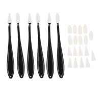 Zerodeko 6 pièces Set Outils de Correction pour Croquis avec Gomme Éponge Souple Crayon Accessoires Ergonomiques pour Artistes Effacement Précis et Mélange Doux