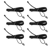 Zerodeko 6 Pinces pour Fond de Studio Photo en Abs et Nylon Bandes Élastiques, Réglage Facile, Clips Photo Pratiques pour Supports de Fond Noirs