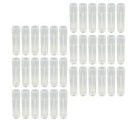 Zerodeko 60 Pièces Tube de Rouge à Lèvres Tube Lèvres Vide 5g Pp Pet Réutilisable, Pratique à Emporter, pour Voyage, pour Filles et Femmes