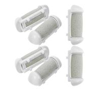 Zerodeko 6pcs Têtes De Remplacement Pour Râpeuse Électrique En Plastique Pour Retirer Callosités Ensemble Durable Pour Usage Quotidien Pieds