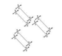 Zerodeko 6pièces Repose- Métal Support pour Couteaux Fourchettes Et Cuillères Décoration De Table Élégante pour Restaurant Et Cuisine
