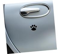 Zerodeko 8 Paires Dautocollants de Patte de Chien pour Voiture Stickers PVC Résistants Aux Intempéries Décoloration Décoration Adhésive Facile à Installer pour Voitures Camions et