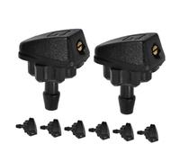Zerodeko 8 Pièces Buse Lave Glace Pare Brise Pulvérisateur Brumisateur Éventail Aux Intempéries Réduit les Éclaboussures Compatible Voitures et Camions