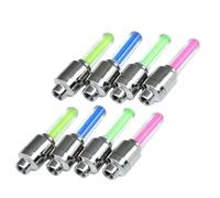 Zerodeko 8 Pièces Lumière LED pour Roue de Vélo Fluorescente, Décorative | Vélo et Moto, Éclairage de Nuit Visible, Accessoire Cyclisme, Style Lumineux, Usage Route Sombre