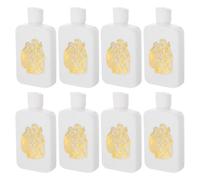 Zerodeko 8 Pièces Petite Bouteille d'eau Bénite D'église 100ml | Récipient Eau Rechargeable, Lavable, pour Usage Décoratif, Format Compact, Vendu à L'unité