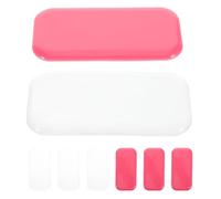 Zerodeko 8 Pièces Silicone Forehead Eyelash Extension Pads Soft Reusable Lash Grafting Cushions For Beauty Salon And Home Use