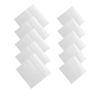 Zerodeko 80 Pièces Sac Auto-adhésif Badge Sacs à Bijoux Transparents Accessoires de Badge Porte-Monnaie Badge Couvre Clair kit de scelleuse de Lettres Sac d'étanchéité pour Bijoux cpp