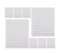 Zerodeko 800 Pastilles Adhésives Transparentes en Pâte Nano pour Fixation Murale Flexible Pack de 800 pour Décor Maison et Bureau