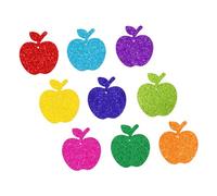 Zerodeko 9 Pièces Décorations Suspendues Forme de Pomme Robustes pour Écoles Maternelles et Classes Ornements Colorés pour Décoration de Couloirs et Tableaux Scolaires