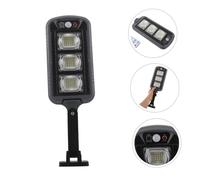 Zerodeko à énergie solaire applique murale lampe solaire extérieure solar street light outdoor à goutte Black