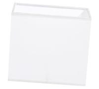Zerodeko Abat Jour Rectangulaire Tissu Simple pour Lampe de Table Accessoire Facile à Installer Ambiance Chaleureuse pour Chambre et Salon Modèle