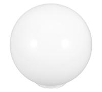 Zerodeko Abat-jour Sphérique Acrylique Blanc Lait Étanche Protection Lumineuse Extérieure Moderne pour Lampe de Jardin avec Fixation à Baïonnette