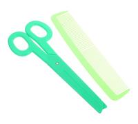 Zerodeko Accessoire de Ciseaux de Clown Géants en Plastique Léger Grand Peigne à Dents Larges pour Costumes de Carnaval et Activités en Plein Air