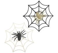 Zerodeko Accessoires Décoratifs Toile D'araignée Réaliste en Plastique pour Fête Halloween Apparence Vivante, Décoration Créative pour Escalier et Ambiance Halloween