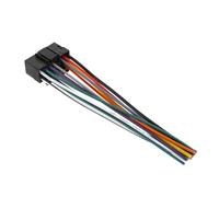 Zerodeko Adaptateur de Faisceau de Câblage Radio Voiture Noir en Plastique, Installation Facile et Robuste, Connecteur Autoradio pour Câblage Automobile