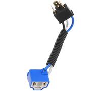 Zerodeko Adaptateur de Faisceau de Conversion de Phares Connecteur Femelle Noir en Plastique et Cuivre Design Plug-and-play pour Voitures et Motos