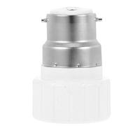 Zerodeko Adaptateur Douille Céramique B22 vers Gu10, Convertisseur de Tête de Lampe pour Ampoule Baïonnette, Support Haute Température, Installation sans Outil, Usage Domestique Éclairage