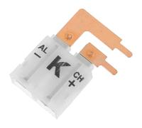 Zerodeko Adaptateur Fiche Thermocouple Type K à Angle Droit Connecteur Fil Thermocouple Plastique Résistant Haute Température Compatible Cartes Circuits Imprimés Mesure Température